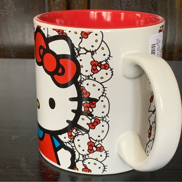 Hello Kitty with Faces 20oz Ceramic Mug - Picture 4 of 9